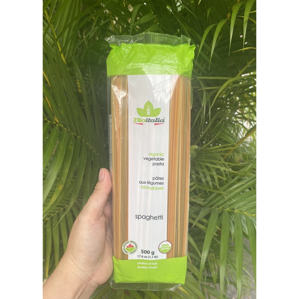 Mì Ý Spaghetti Hữu Cơ Bioitalia 500g