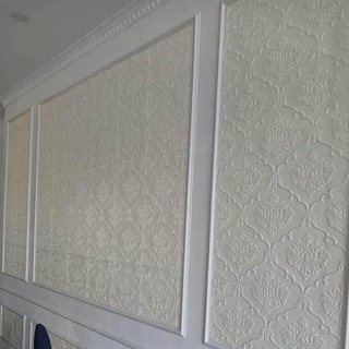 Kho Sỉ Xốp Dán Tường GIẢ DA Hoa Văn Lá Dứa 70*70