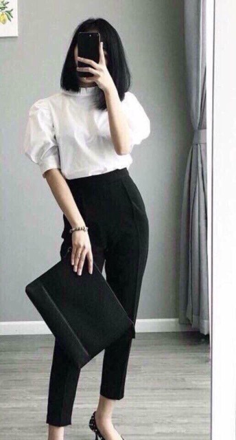 Quần Baggy vải cạp chun sau