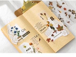 Flowertree 6 Mẫu Sticker Dán Trang Trí Nhật Ký