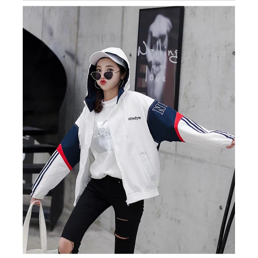 [S04] Áo khoác nữ Áo khoát nữ gió dù 2 lớp chống nắng NHE hàng chuẩn shop dễ thương đẹp siêu chất-M186 | BigBuy360 - bigbuy360.vn