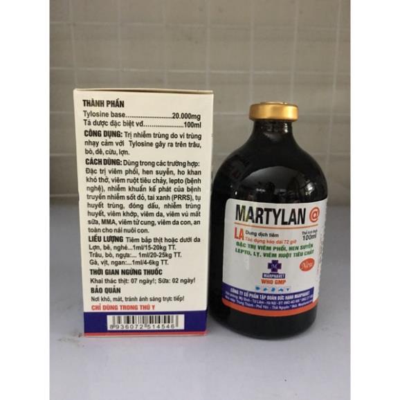 MARTYLAN @ (100ml) viêm phổi, hen suyễn