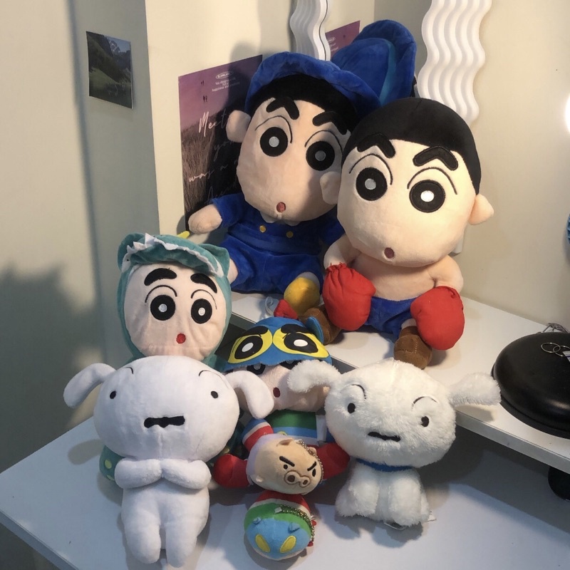 GẤU SHIN VÀ CHÓ TUYẾT 2HAND