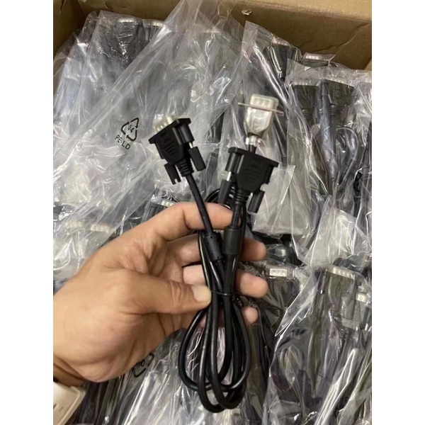 Dây VGA zin Dell, hp, dây theo màn Lõi Đồng chuyên màn to chuẩn 5+4 -Cáp 2 đầu VGA đực xịn tốt chống nhiễu