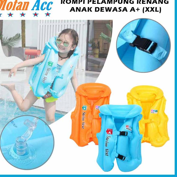 ✰→Áo Phao Bơi Ba Lỗ A+ / Áo Phao Bơi Size XXL Cho Người Lớn Trẻ Em Hàng Bán Chạy