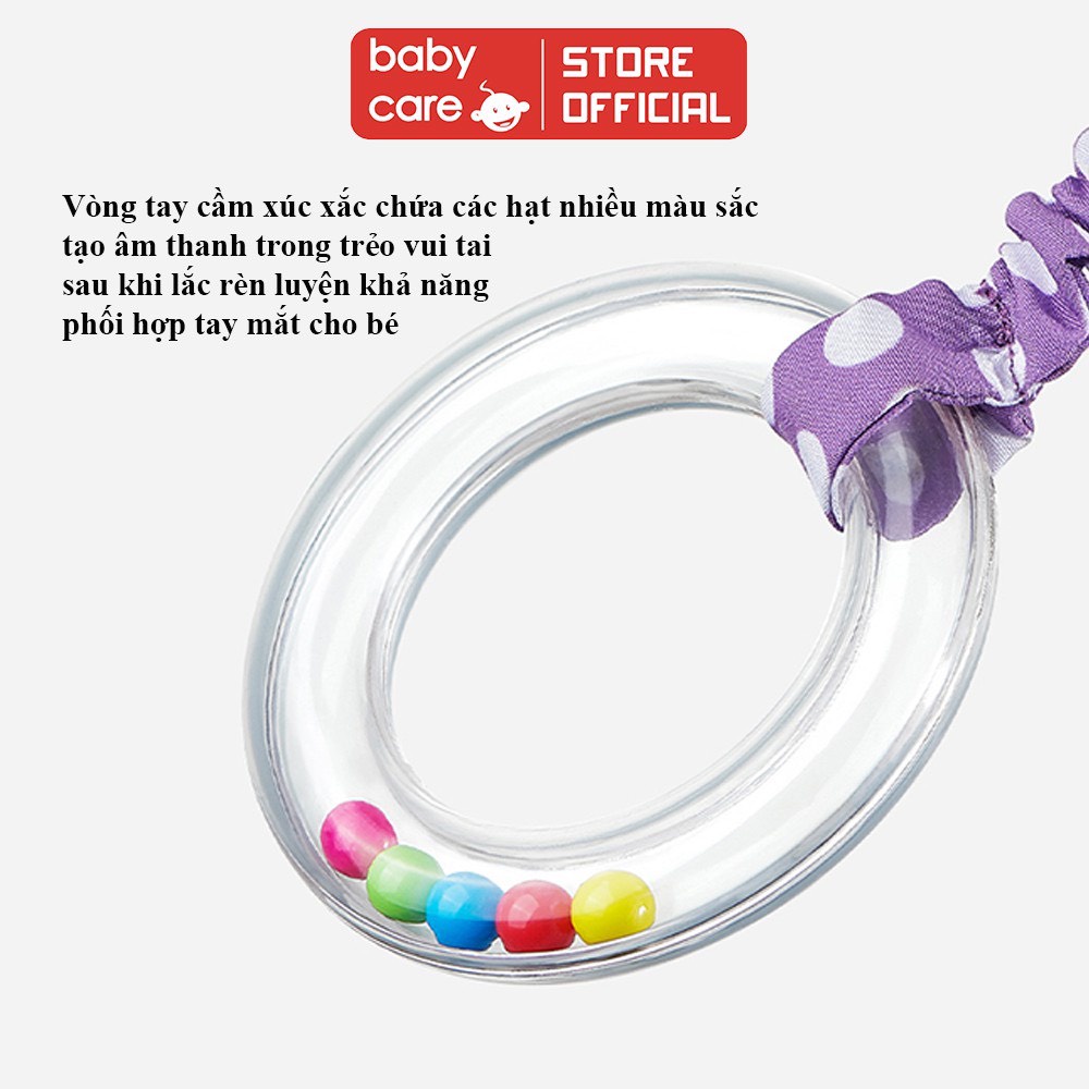 Xúc xắc vải Babycare BC7318 đồ chơi hình khối phát triển trí tuệ cho bé