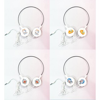 tai nghe doremon đeo tai TNĐT8 tai nghe mèo đen mimo MI-244 chỉ có trắng đen