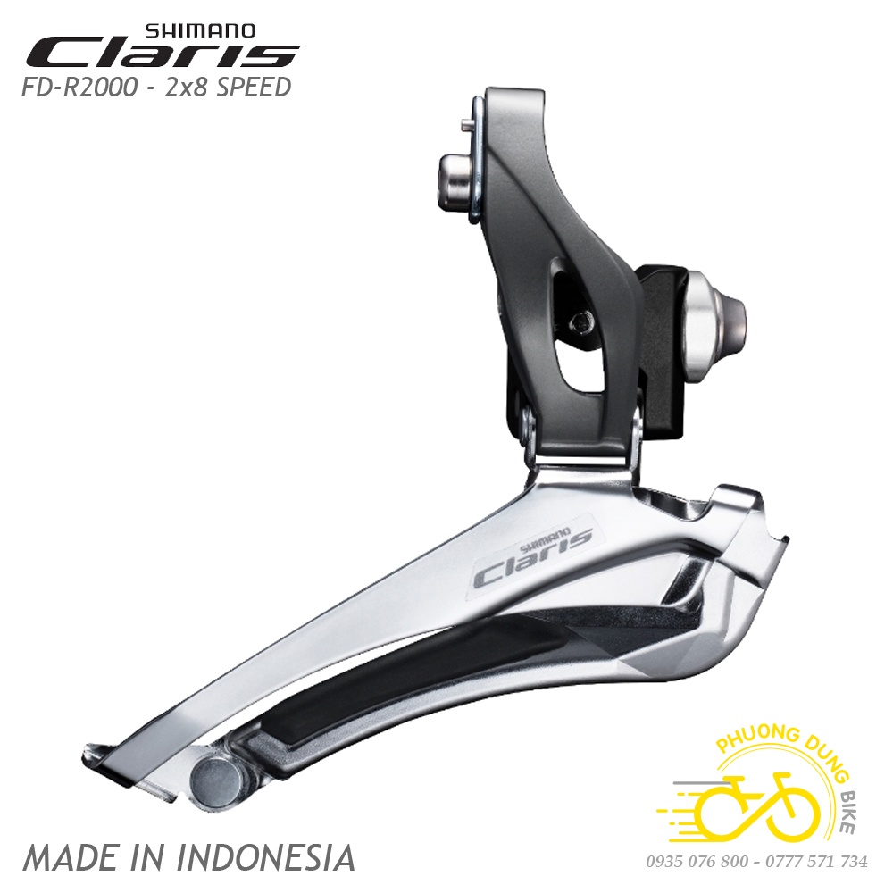 Sang đĩa xe đạp SHIMANO CLARIS FD-R2000-F - Hàng chính Hãng