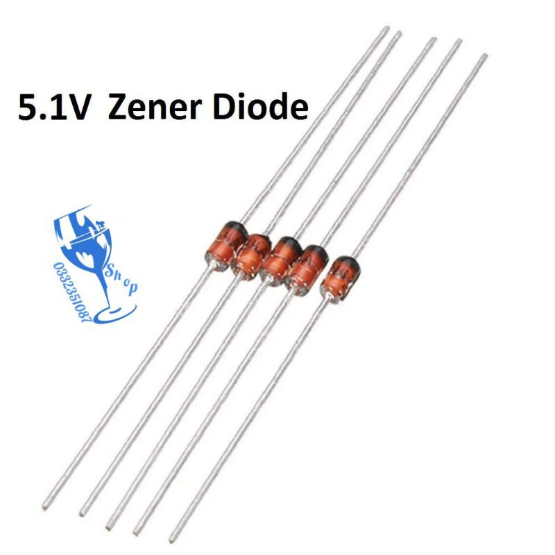 diode zener 5,1v 1w (10 chiếc)