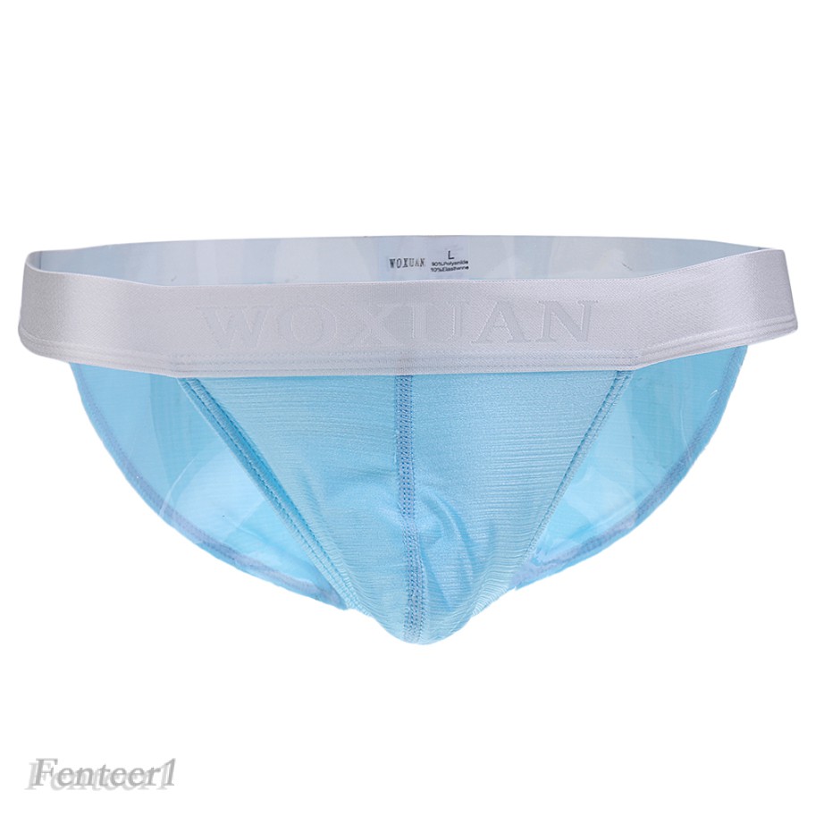 Quần Lót Boxer Vải Lụa Mềm Màu Hồng Cho Nam (Fenteer1)