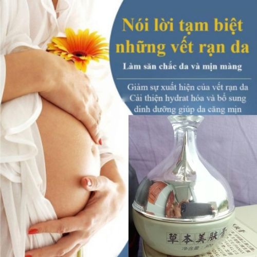 [ Mới ] Kem Làm Mờ Rạn Da Mẹ Bầu và Sau Sinh “Nhân Sâm” Cao Cấp, Nội Địa Trung 30gr.