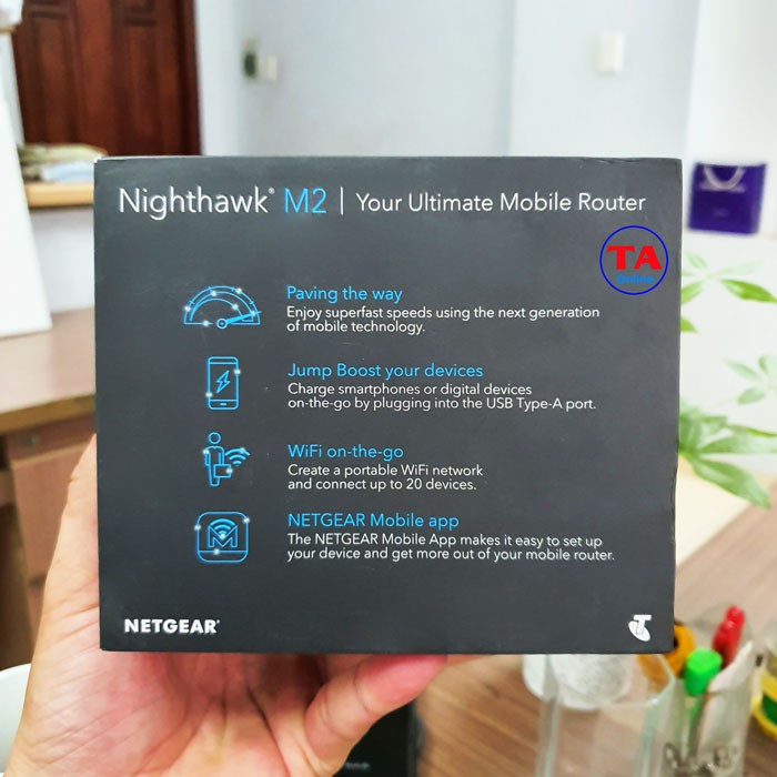 Bộ phát wifi 4G Netgear MR2100 ( Nighthawk M2) - Tốc độ 4G lên tới 2Gbps - Kết nối đỉnh cao - Dẫn đầu xu hướng