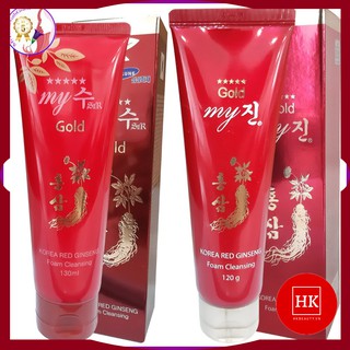 Sữa Rửa Mặt SÂM ĐỎ MY GOLD 120ML HÀN QUỐC
