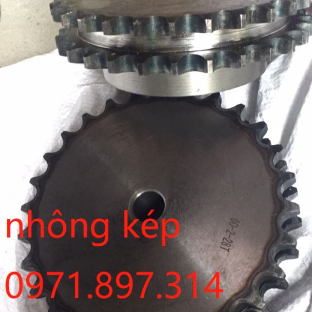 Nhông xích công nghiệp đơn kép. Nhông xích công nghiệp đơn kép. Nhông xích công nghiệp đơn kép giá rẻ Nhông xích công .