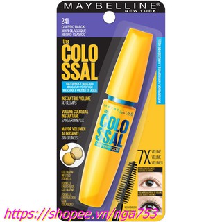 Mascara MAYBELLINE 7X Colossal Volum Express 8ml 100% chính hãng shop 99K cung cấp và bảo trợ.