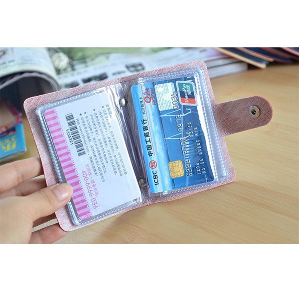 Ví Da Đựng Thẻ Ngân Hàng, Thẻ ATM, Card Visit - BX1460
