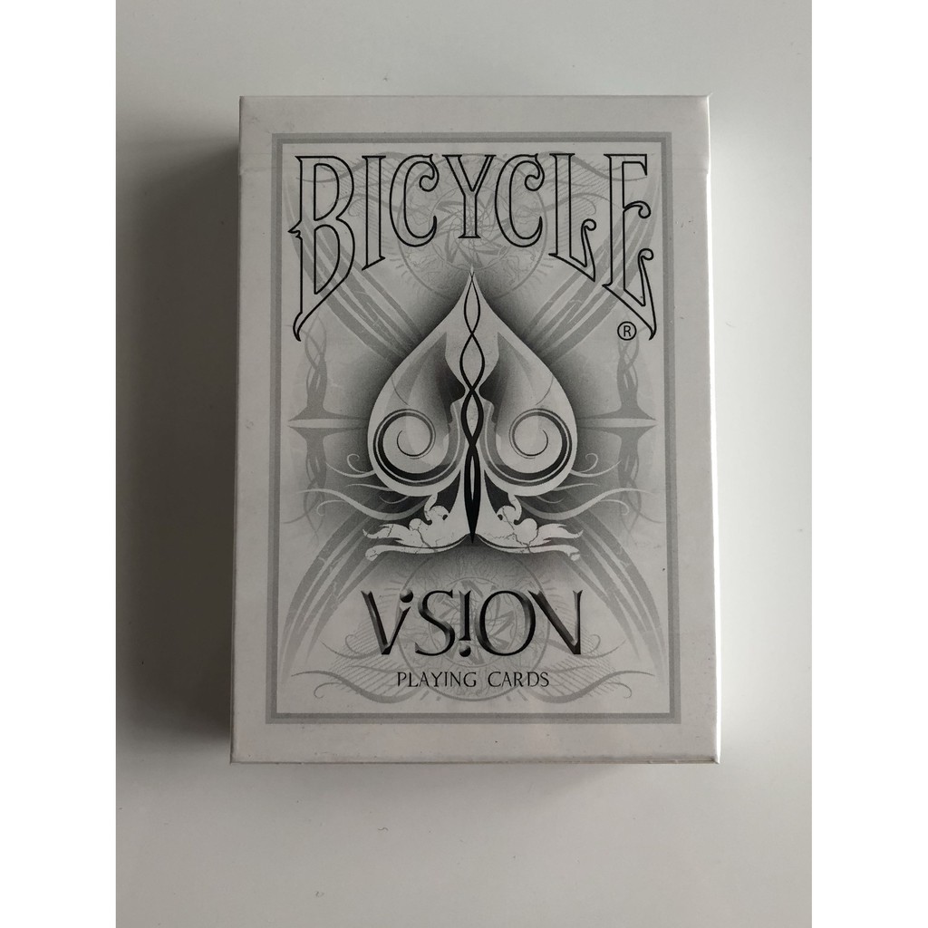Bài tây Poker Bicycle Vision White Playing Cards