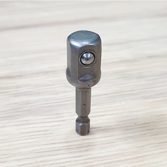 Đầu Chuyển Sang 1/2 Khẩu Bulong Dài 50mm Chuôi Lục Giác 6mm Dùng Cho Máy Khoan Pin Hoặc Máy Bắn Vít Chuyên Dụng