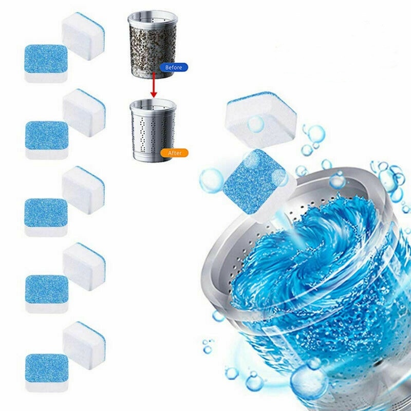 Viên sủi vệ sinh lồng máy giặt tiện lợi 15g