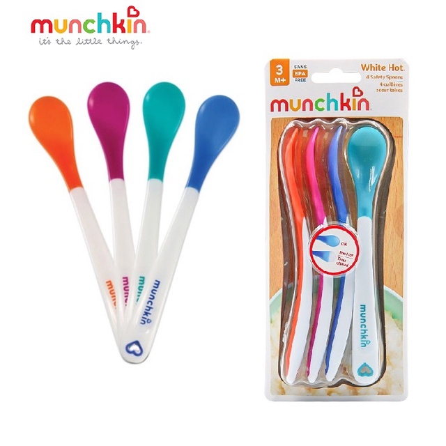 Thìa mềm báo nóng Munchkin MK43682