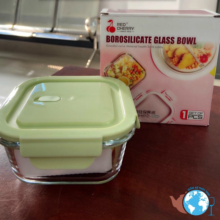 Hộp đựng thức ăn 520ml dùng được lò viba