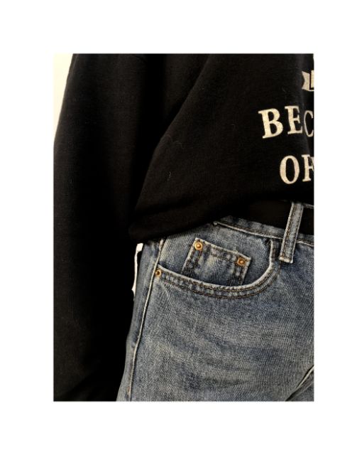 FREE SHIP TOÀN QUỐC_(Ảnh thật shop tự chụp) Quần baggy jeans ống thẳng dài lưng cao | BigBuy360 - bigbuy360.vn