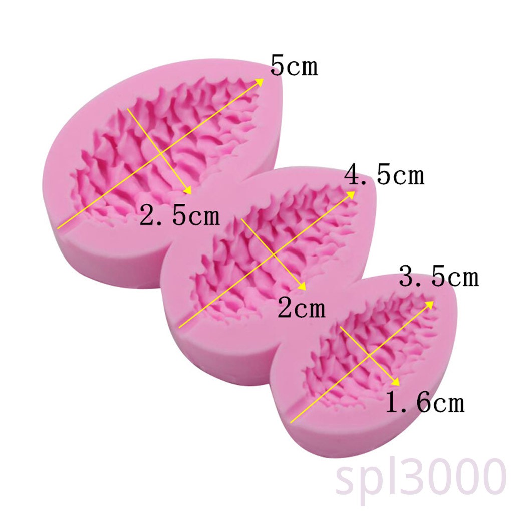 Khuôn Làm Bánh Silicon Hình Trái Cây 3d