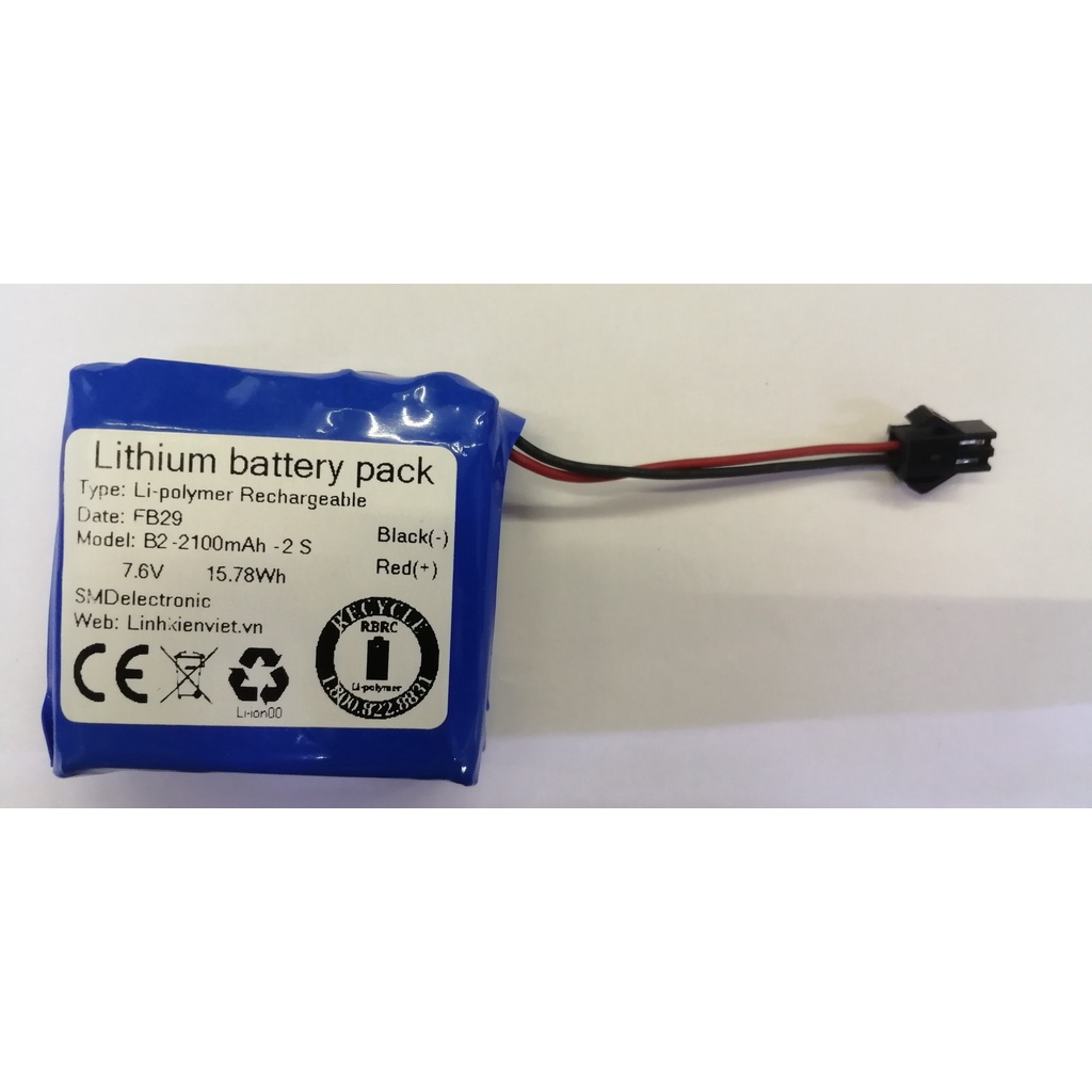 Pin Li-Po lithium 3.7V 7.2V 7.4V 8.4V 12.6V 12V 16.8V... dung lượng 2100mah 4200mah 3000mah 2500mah thay thế bình acquy