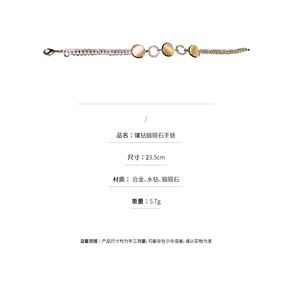 Vòng Đeo Tay Đính Đá Ngọc Trai Hình Tròn Họa Tiết Hoa Phong Cách Retro Đơn Giản Cho Nữ | BigBuy360 - bigbuy360.vn