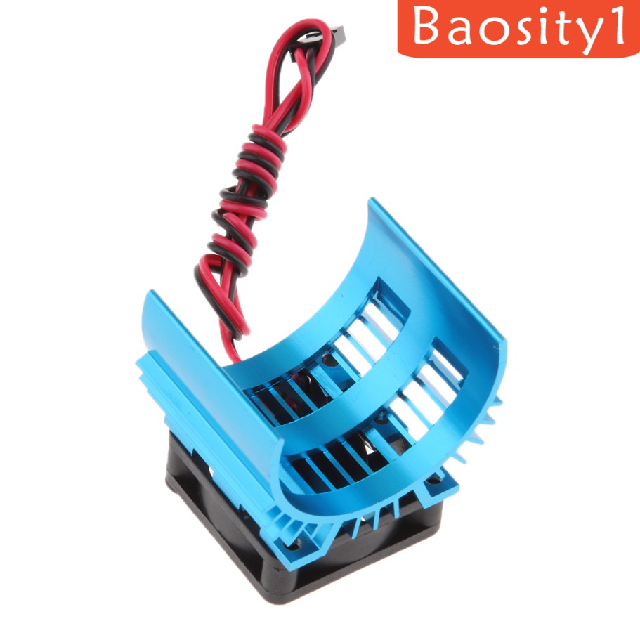 Bộ Tản Nhiệt Động Cơ Cỡ 540 / 550 Kèm Quạt Tản Nhiệt 5V JST Bằng Kim Loại Cho Xe Hơi HSP HPI Heng Long Sakura 1 / 10