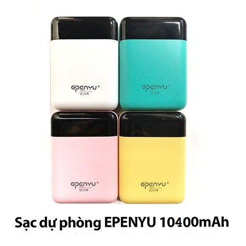PIN SẠC DỰ PHÒNG CHÍNH HÃNG EPENYU 865 ( 10400 MAH ) chất lượng