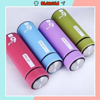 Bình nước thủy tinh giữ nhiệt thủy tinh bọc nhựa 450ml BN02