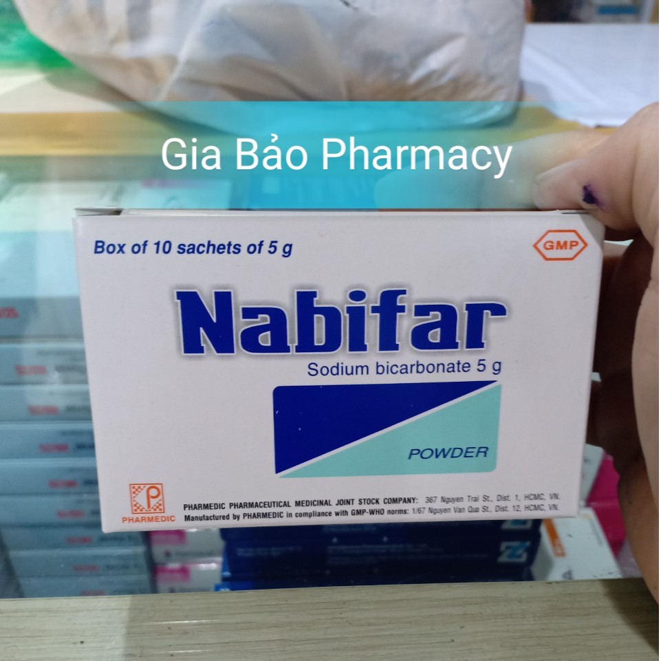 Muối NABIFA hộp 10 gói rửa vệ sinh - khử mùi hôi