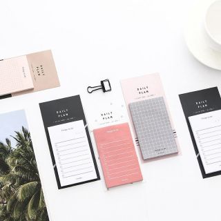[FREESHIP TỪ 50K] (Hình thật) Paper planner - Daily plan trang trí planner, bullet journal, sổ