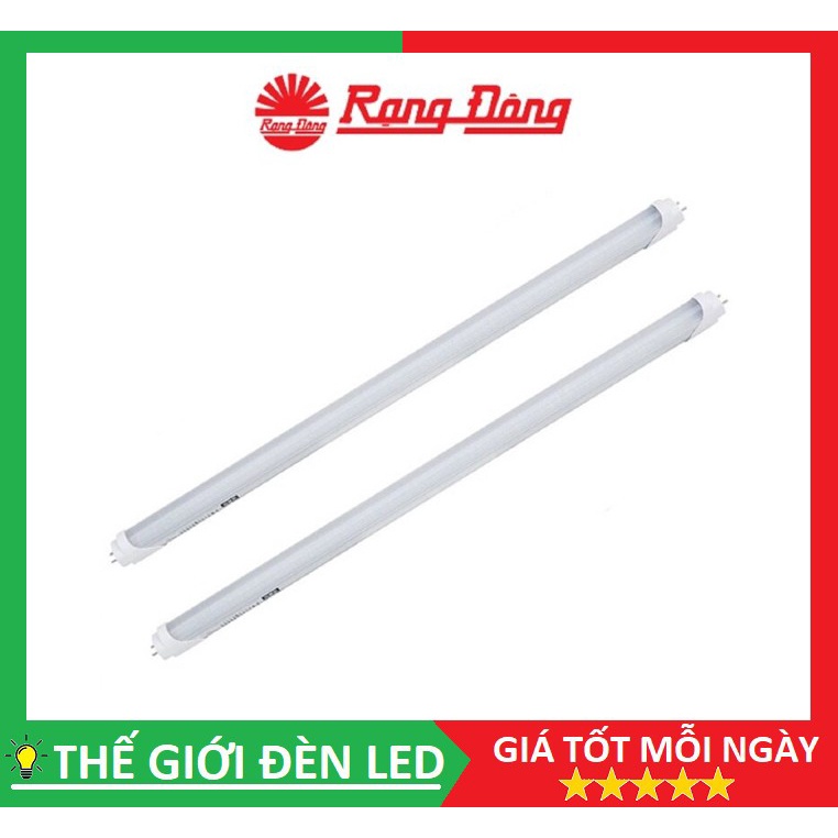 BÓNG ĐÈN LED TUÝP 1M2 18W RẠNG ĐÔNG VỎ NHÔM NHỰA HÀNG CHÍNH HÃNG