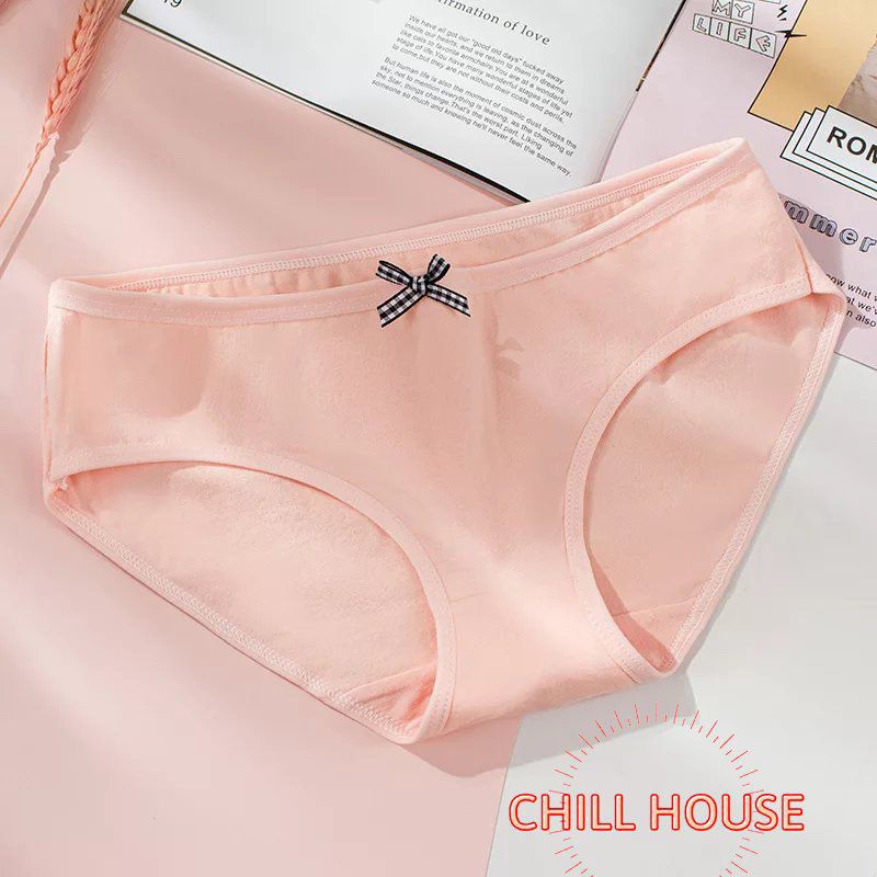Quần Lót Cotton Phối Nơ Mềm Mại Mới 978 - CHILL HOUSE