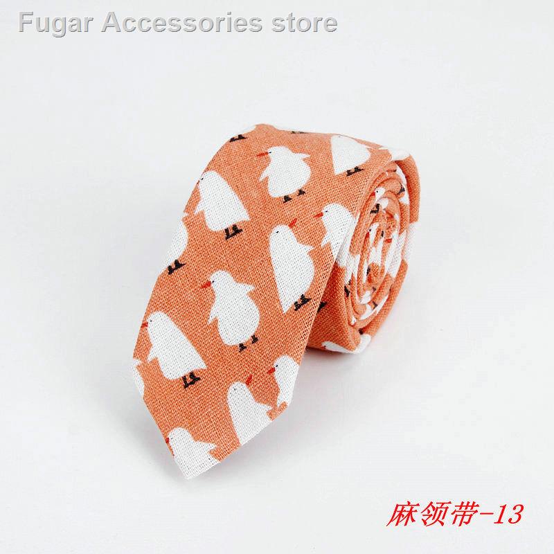 Cà vạt họa tiết hoạt hình phong cách Hàn Quốc thời trang mùa đông cho nam nữ