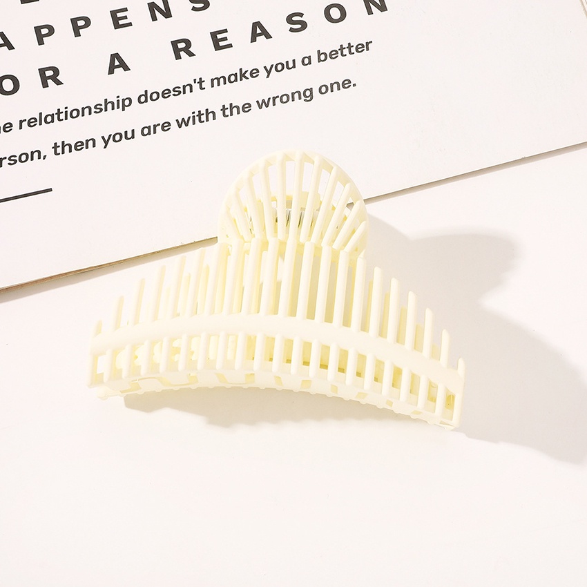 Kẹp tóc Haimeikang hình bán nguyệt phong cách đơn giản đa năng thời trang Hàn Quốc