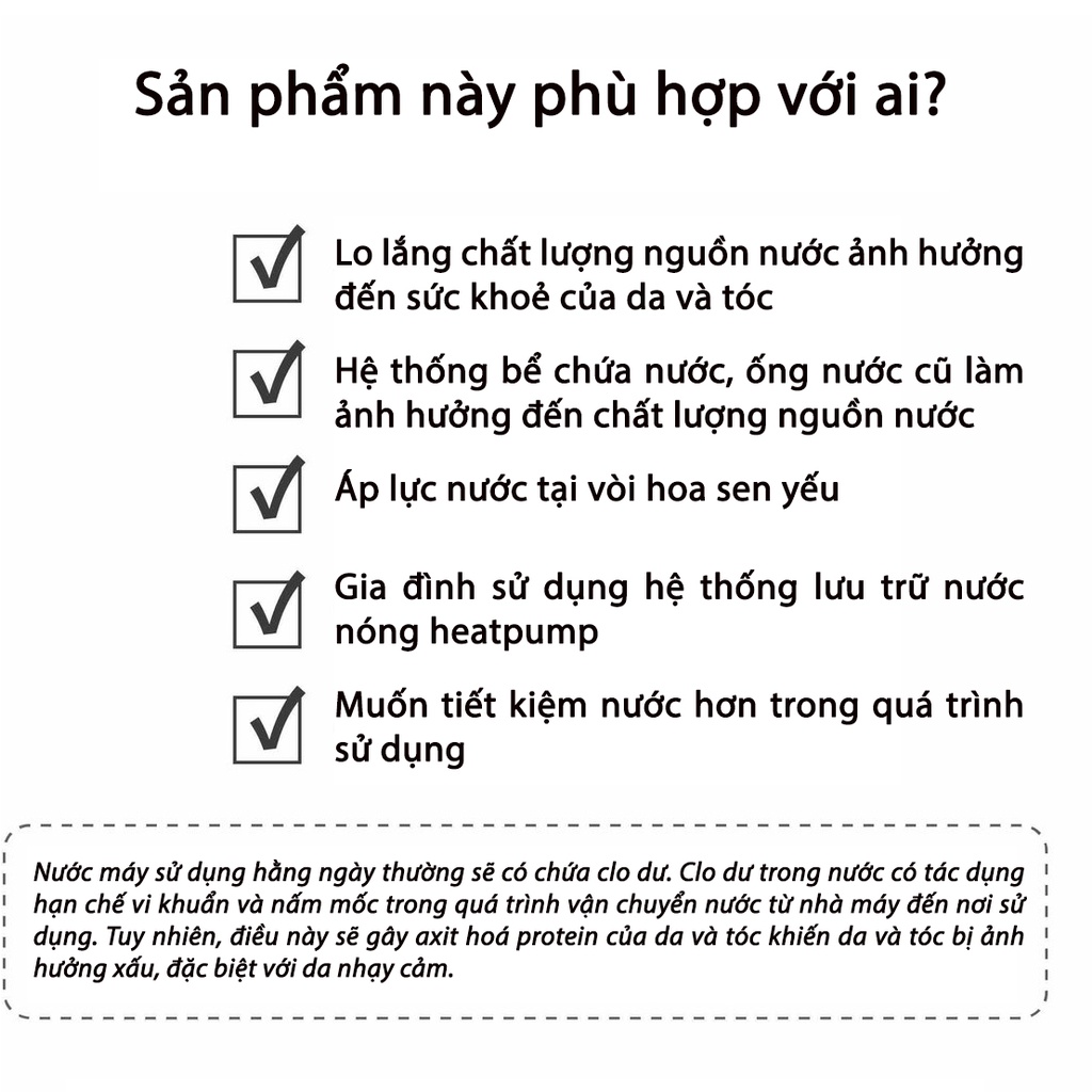 [Mã LIFEHL30K giảm 15% đơn 150K] Vòi sen tắm cao cấp khử Clo, Lọc nước, Tăng áp TSD-SF03