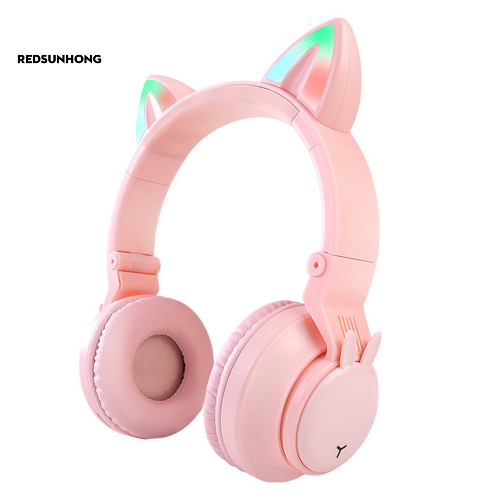 Tai Nghe RSH.z PT02 Kết Nối Bluetooth 5.0 Không Dây Âm Thanh HiFi Hình Tai Mèo