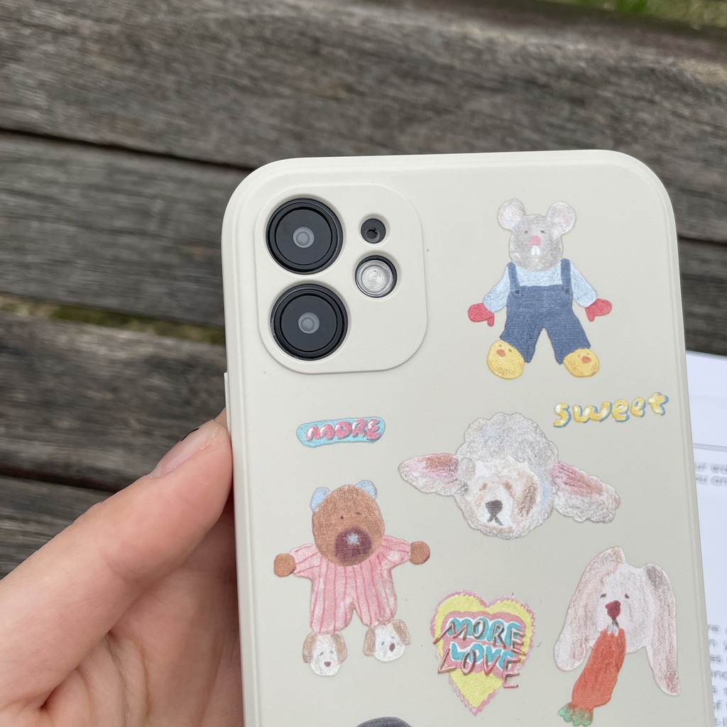 ốp iphone cạnh vuông in hình độc đáo phong cách ốp lưng 12promax 11 pro max xsmax xs xr 11pro x 7plus 8 plus 6plus