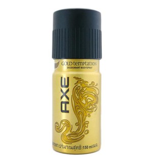 Xịt khử mùi Axe Gold Temptation 150 ml- Chính Hãng