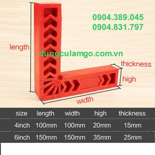 Bộ 4 ke góc vuông 4inch Duratec
