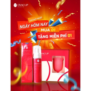 (ĐỔI CỐC MIỄN PHÍ) - CỐC NGUYỆT SAN OVACUP MỸ