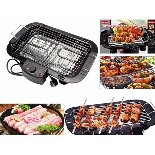 Bếp Nướng Điện Electric Barbecue Grill Không Khói Cao Cấp