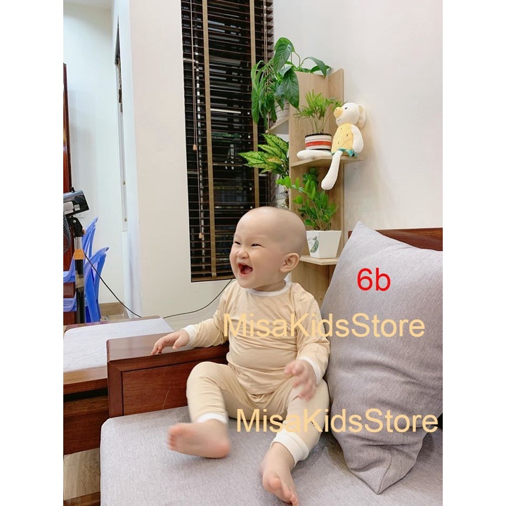 Combo 3 bộ dài goose petit xả hàng, chất petit cotton chuẩn sịn loại 1. bảo vệ bé