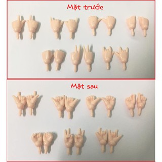 Bộ 7 cặp tay cho búp bê Baboliy