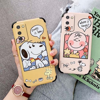 Ốp điện thoại Samsung Galaxy A03S A52S A72 A52 A22 5G A02 A32 A52 A72 4G 5G A02S S20 FE Charlie Phim Hoạt Hình Dễ Thương tpu Mềm Chống Rơi Vỏ Samsung Galaxy S20 FE Snoopy 2020