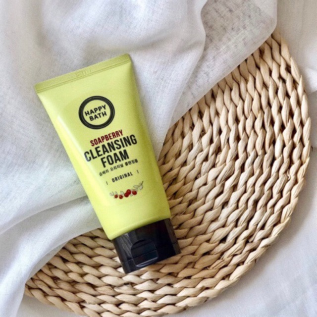 SỮA RỬA MẶT HAPPY BATH SOAPBERRY CLEANSING FOAM