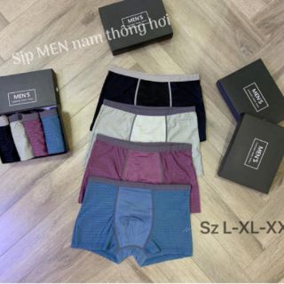 Set 4 quần lót boxer lưới cho nam